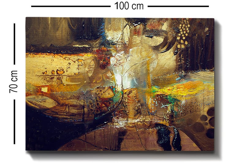 Decorative Canvas Painting 70x100 - Boligtilbehør - Billeder & kunst - Billeder på lærred