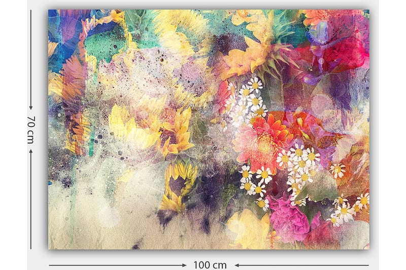 Decorative Canvas Painting 70x100 - Boligtilbehør - Billeder & kunst - Billeder på lærred