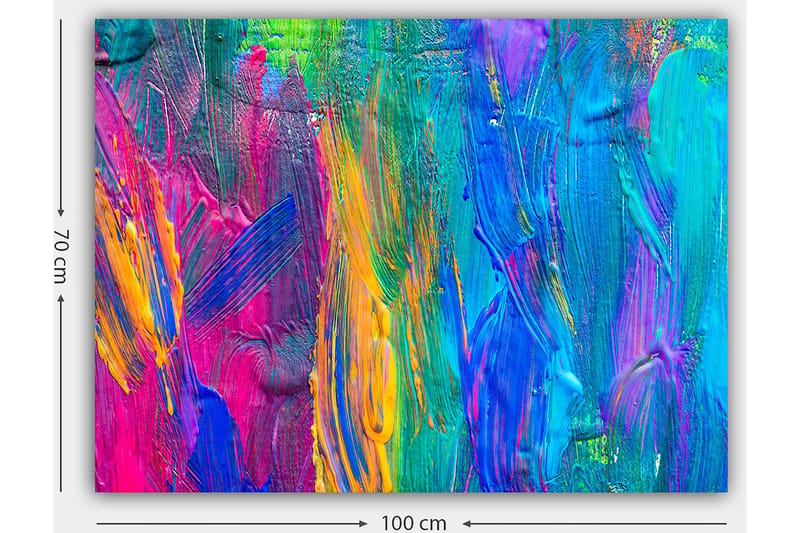 Decorative Canvas Painting 70x100 - Boligtilbehør - Billeder & kunst - Billeder på lærred