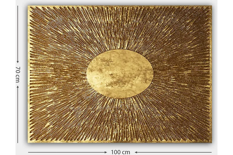 Decorative Canvas Painting 70x100 - Boligtilbehør - Billeder & kunst - Billeder på lærred