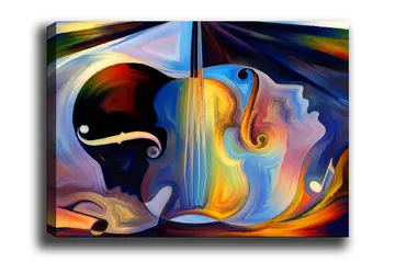 Decorative Canvas Painting 70x100 - Boligtilbehør - Billeder & kunst - Billeder på lærred