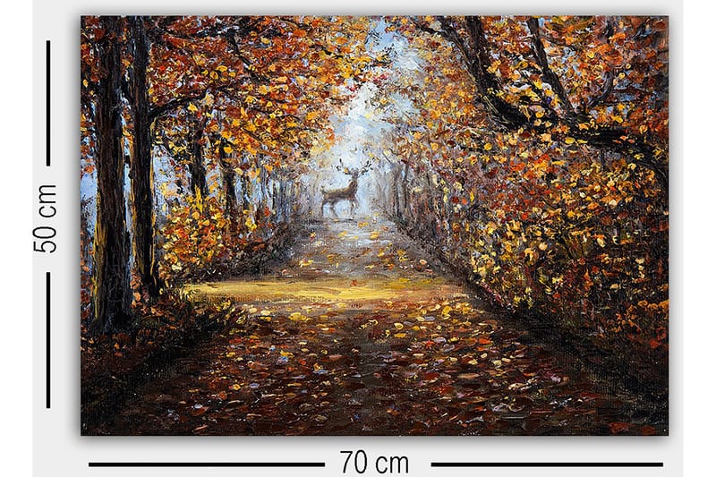 Decorative Canvas Painting 50x70 - Boligtilbehør - Billeder & kunst - Billeder på lærred