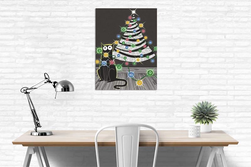 Decorative Canvas Painting 30x40 - Boligtilbehør - Billeder & kunst - Billeder på lærred