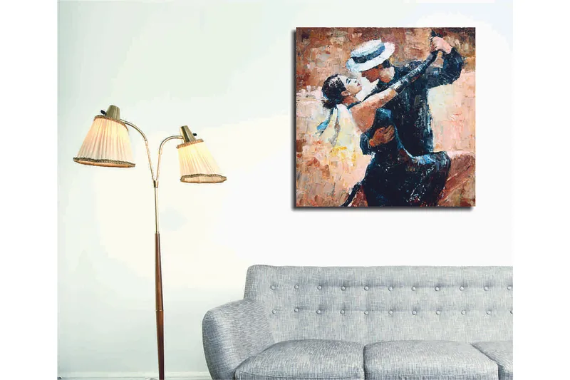 Decorative Canvas Painting 45x45 - Boligtilbehør - Billeder & kunst - Billeder på lærred
