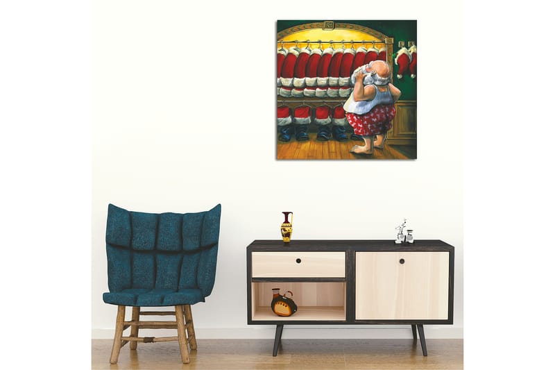 Decorative Canvas Painting 45x45 - Boligtilbehør - Billeder & kunst - Billeder på lærred