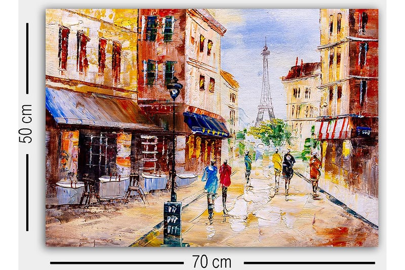 Decorative Canvas Painting 50x70 - Boligtilbehør - Billeder & kunst - Billeder på lærred