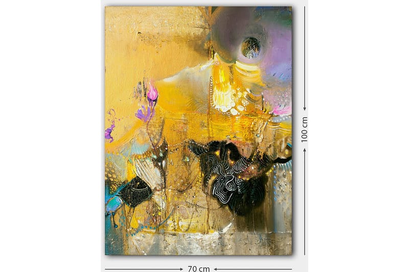 Decorative Canvas Painting 70x100 - Boligtilbehør - Billeder & kunst - Billeder på lærred
