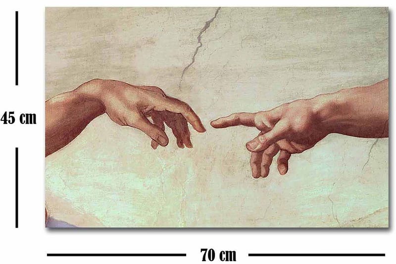 Decorative Canvas Painting 45x70 - Boligtilbehør - Billeder & kunst - Billeder på lærred