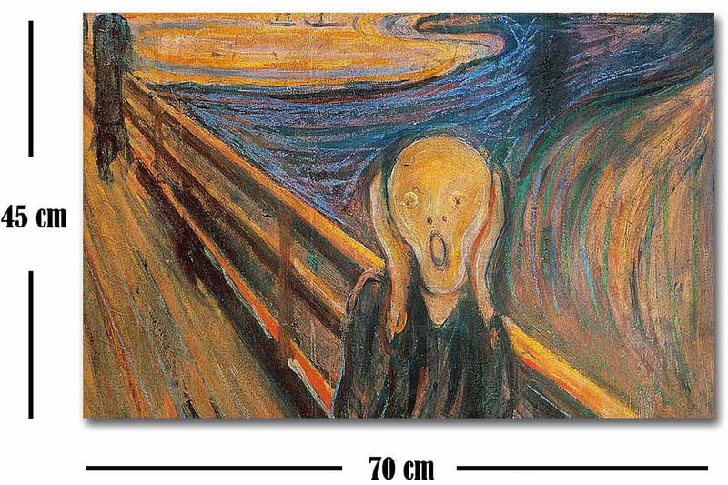 Decorative Canvas Painting 45x70 - Boligtilbehør - Billeder & kunst - Billeder på lærred