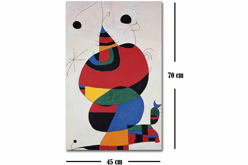 Decorative Canvas Painting 45x70 - Boligtilbehør - Billeder & kunst - Billeder på lærred