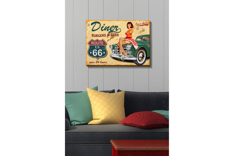 Decorative Canvas Painting 50x70 - Boligtilbehør - Billeder & kunst - Billeder på lærred