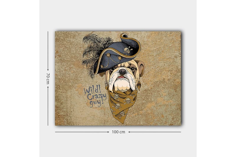 Decorative Canvas Painting 70x100 - Boligtilbehør - Billeder & kunst - Billeder på lærred