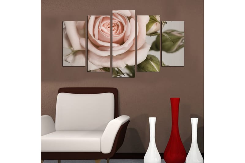 Decorative MDF-maleri (5 stk) 20x60 - Boligtilbehør - Billeder & kunst - Billeder på lærred