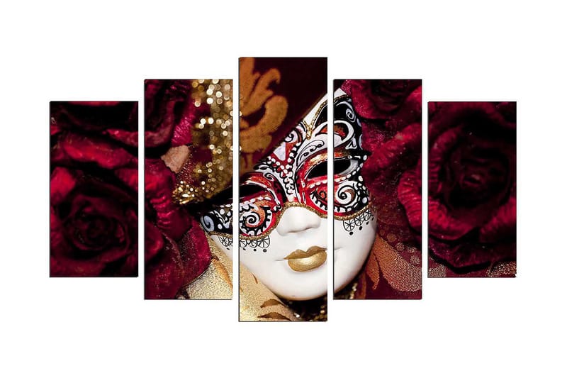 Decorative MDF Painting (5 Pieces) 20x60, undefined