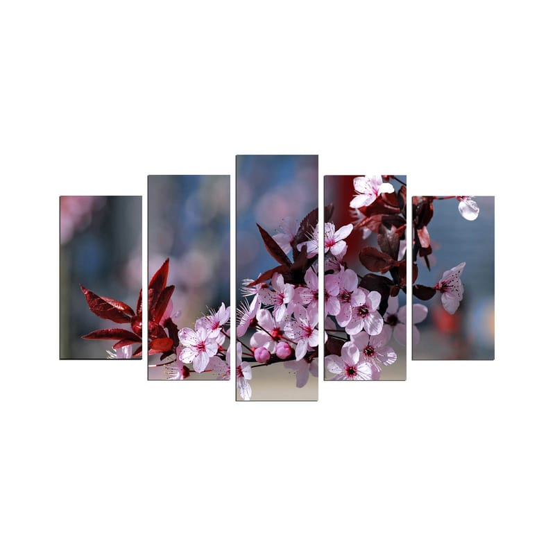 Decorative MDF Painting (5 Pieces) 20x60, undefined