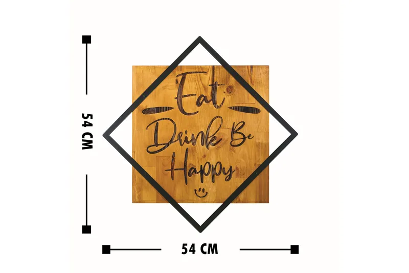 Dekoration Træbilleder - Boligtilbehør - Billeder & kunst - Billeder på lærred