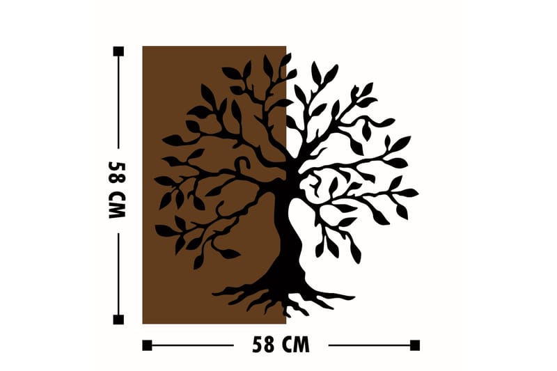 Dekoration Træbilleder - Boligtilbehør - Billeder & kunst - Billeder på lærred