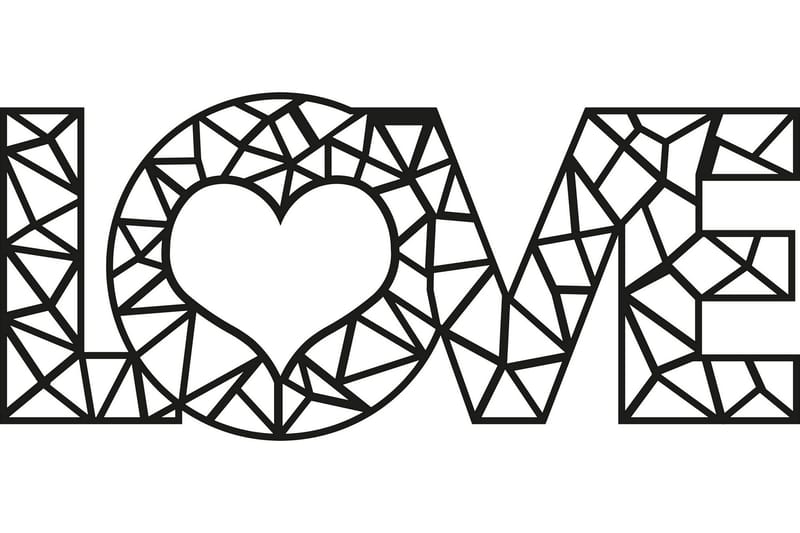 Dekoration Vægtekst, undefined