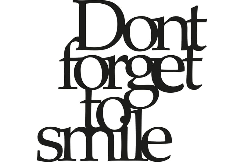 Dekoration Vægtekst, undefined