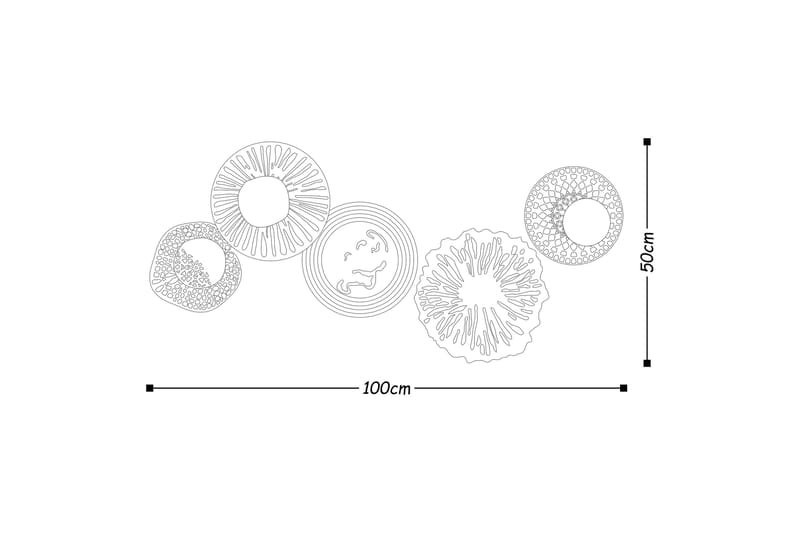 Dekoration Vægtekst - Boligtilbehør - Billeder & kunst - Billeder på lærred