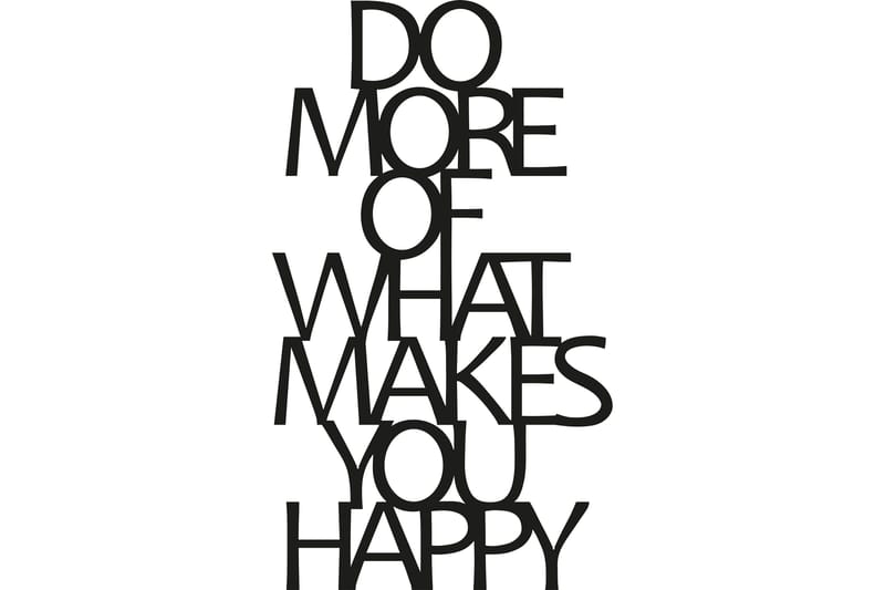 Dekoration Vægtekst, undefined