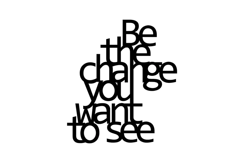 Dekoration Vægtekst, undefined