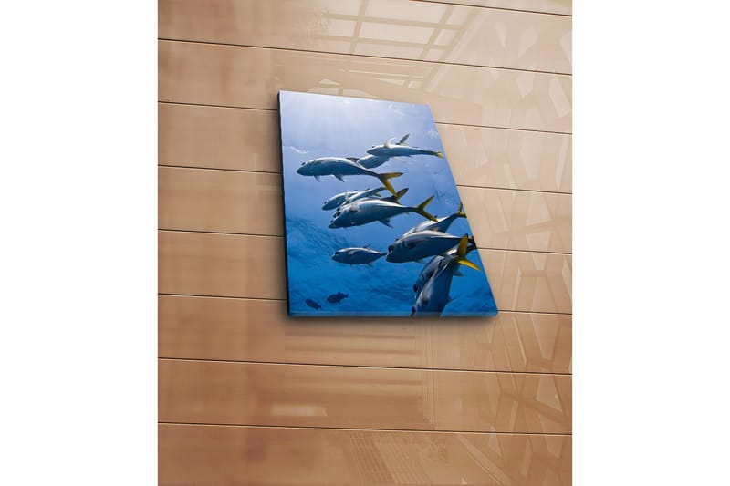 Dekorativ Canvasbillede 28x38 cm - Flerfarvet - Boligtilbehør - Billeder & kunst - Billeder på lærred