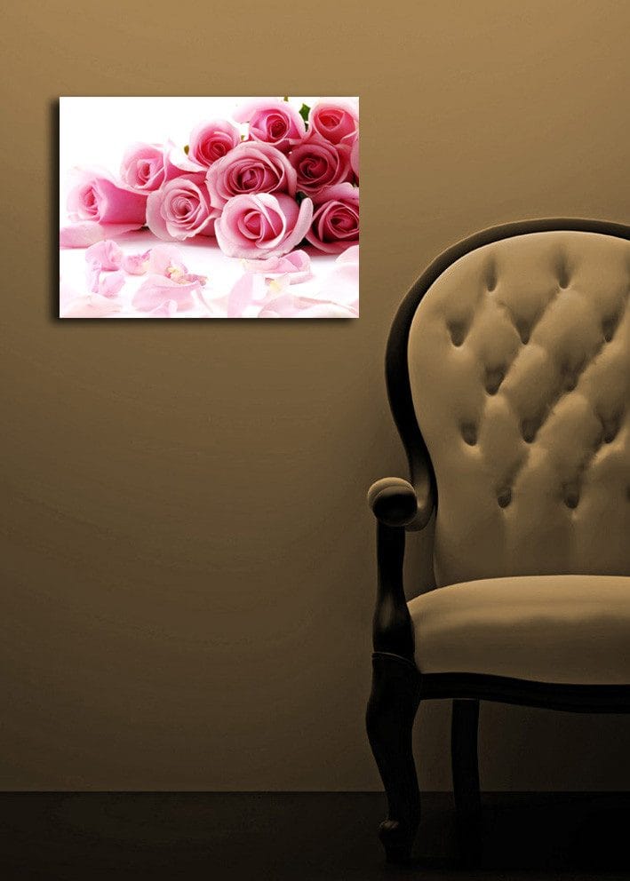 Dekorativ Canvasbillede 28x38 cm - Flerfarvet - Boligtilbehør - Billeder & kunst - Billeder på lærred