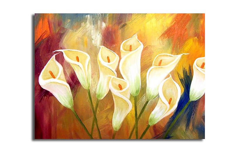 Dekorativ Canvasbillede 28x38 cm - Flerfarvet - Boligtilbehør - Billeder & kunst - Billeder på lærred