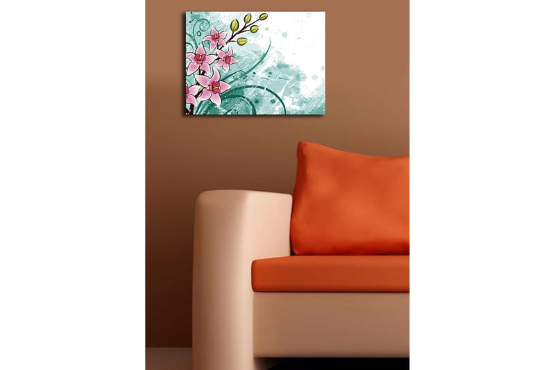 Dekorativ Canvasbillede 28x38 cm - Flerfarvet - Boligtilbehør - Billeder & kunst - Billeder på lærred