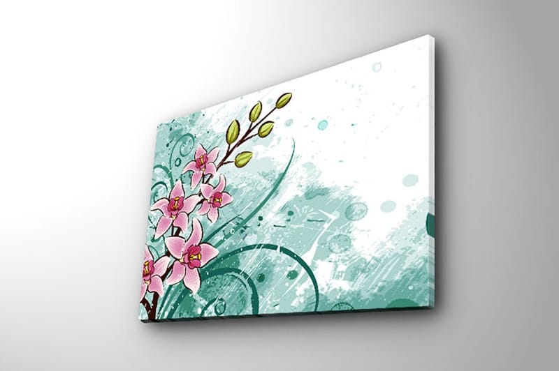 Dekorativ Canvasbillede 28x38 cm - Flerfarvet - Boligtilbehør - Billeder & kunst - Billeder på lærred