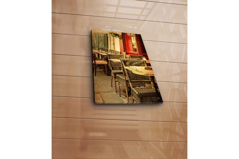 Dekorativ Canvasbillede 28x38 cm - Flerfarvet - Boligtilbehør - Billeder & kunst - Billeder på lærred