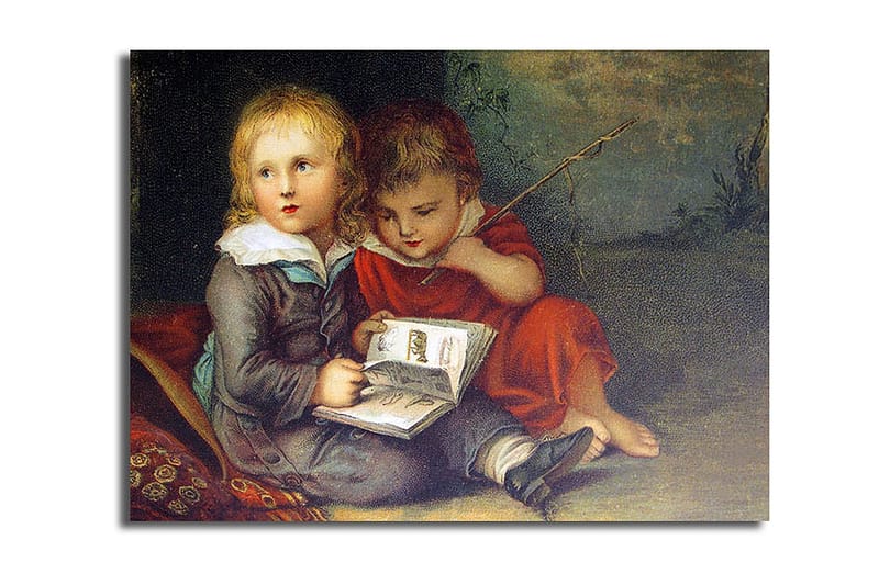 Dekorativ Canvasbillede 28x38 cm, Flerfarvet