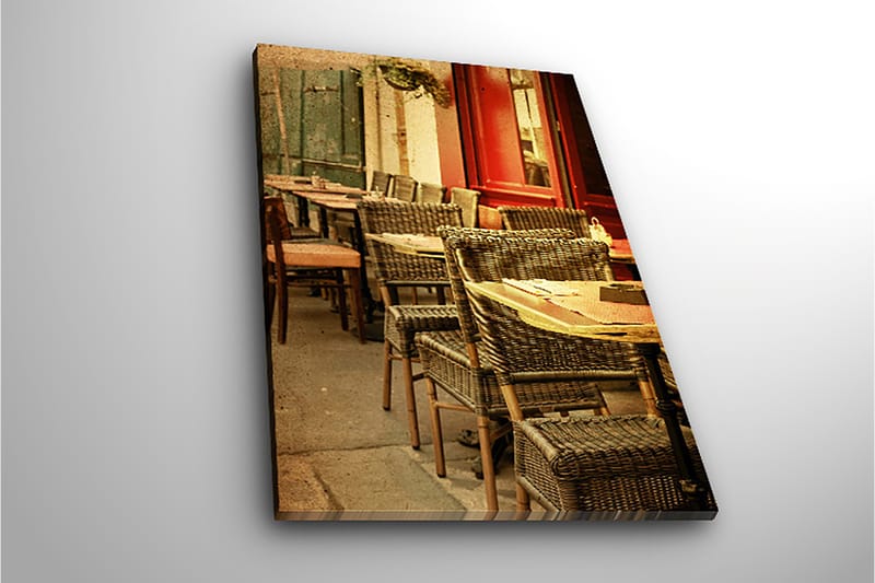 Dekorativ Canvasbillede 28x38 cm - Flerfarvet - Boligtilbehør - Billeder & kunst - Billeder på lærred