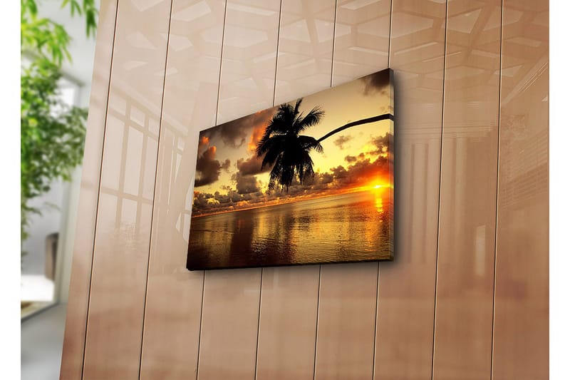 Dekorativ Canvasbillede 28x38 cm - Flerfarvet - Boligtilbehør - Billeder & kunst - Billeder på lærred