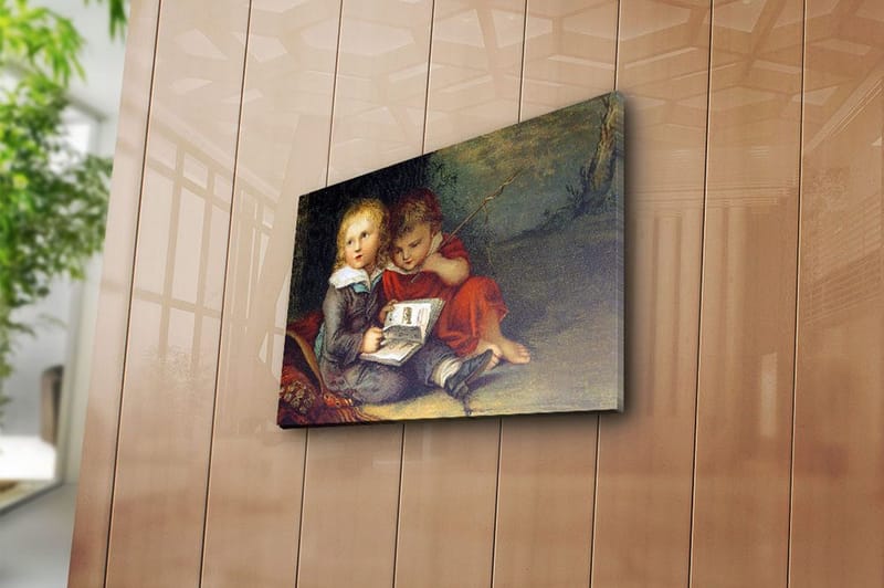 Dekorativ Canvasbillede 28x38 cm - Flerfarvet - Boligtilbehør - Billeder & kunst - Billeder på lærred