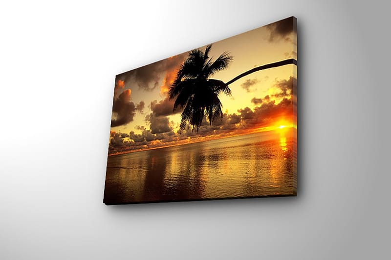 Dekorativ Canvasbillede 28x38 cm - Flerfarvet - Boligtilbehør - Billeder & kunst - Billeder på lærred