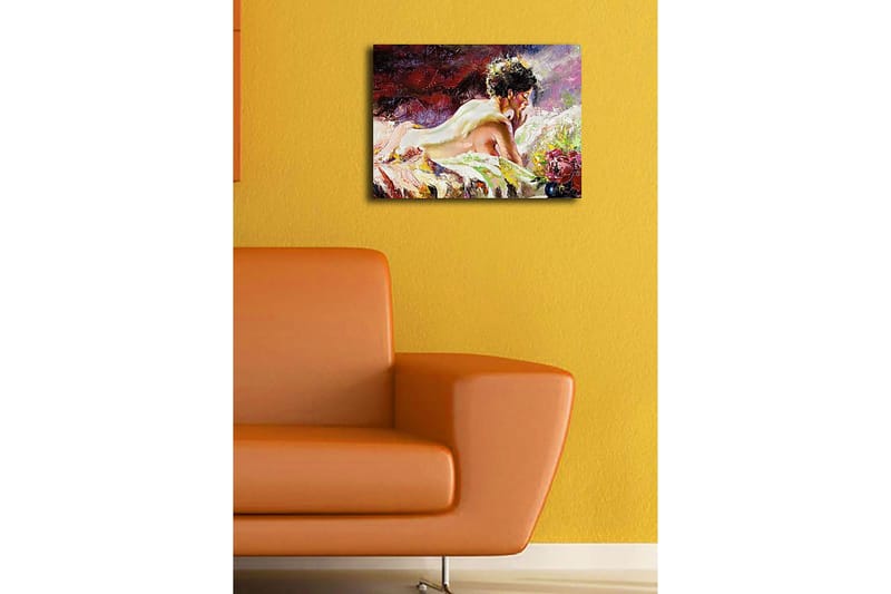 Dekorativ Canvasbillede 28x38 cm - Flerfarvet - Boligtilbehør - Billeder & kunst - Billeder på lærred