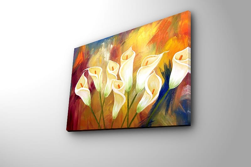 Dekorativ Canvasbillede 28x38 cm - Flerfarvet - Boligtilbehør - Billeder & kunst - Billeder på lærred