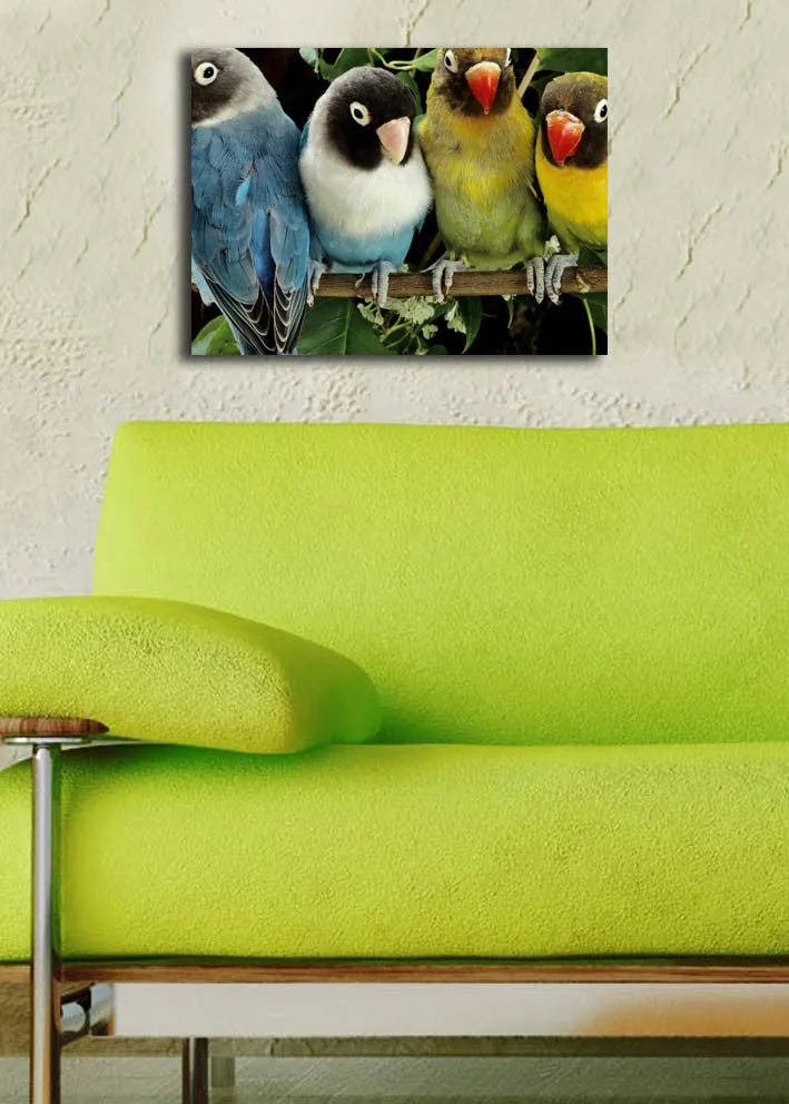 Dekorativ Canvasbillede 28x38 cm - Flerfarvet - Boligtilbehør - Billeder & kunst - Billeder på lærred