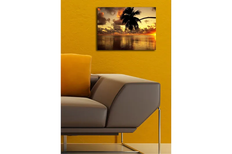 Dekorativ Canvasbillede 28x38 cm - Flerfarvet - Boligtilbehør - Billeder & kunst - Billeder på lærred