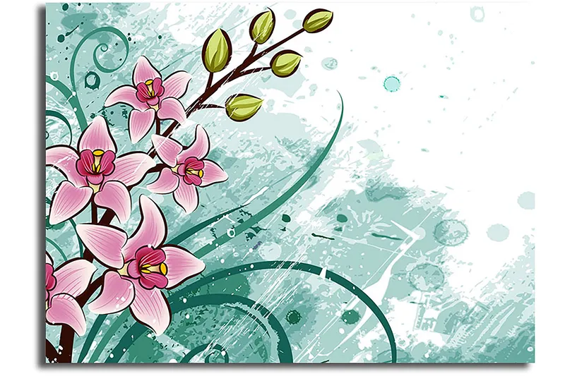 Dekorativ Canvasbillede 28x38 cm - Flerfarvet - Boligtilbehør - Billeder & kunst - Billeder på lærred