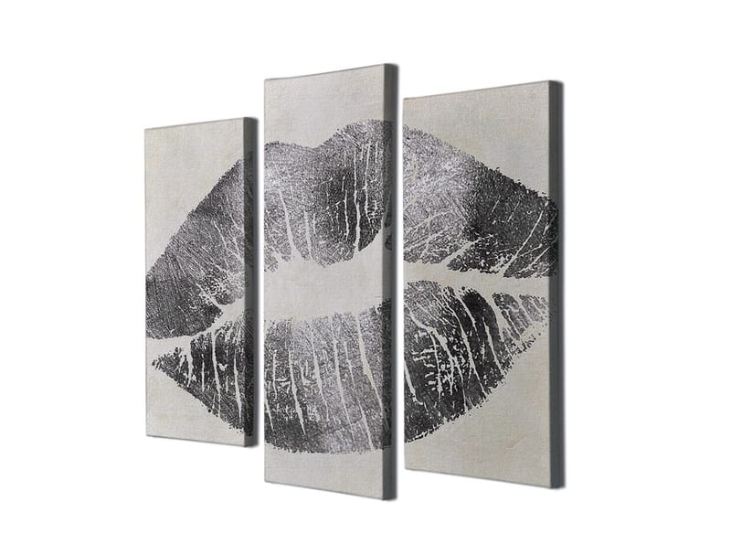 Dekorativ Canvasbillede 3-Dele 45x20 cm - Flerfarvet - Boligtilbehør - Billeder & kunst - Billeder på lærred
