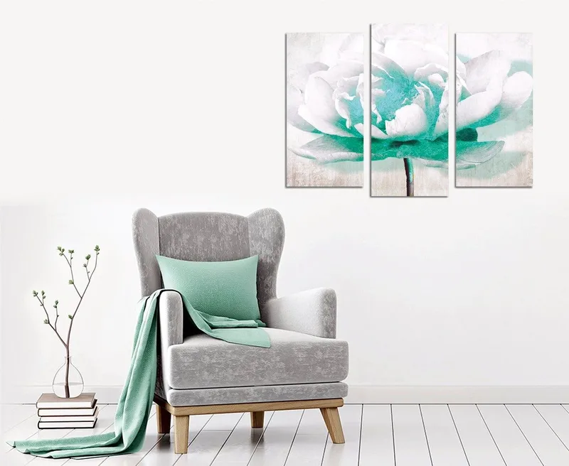 Dekorativ Canvasbillede 3-Dele 45x20 cm, Flerfarvet