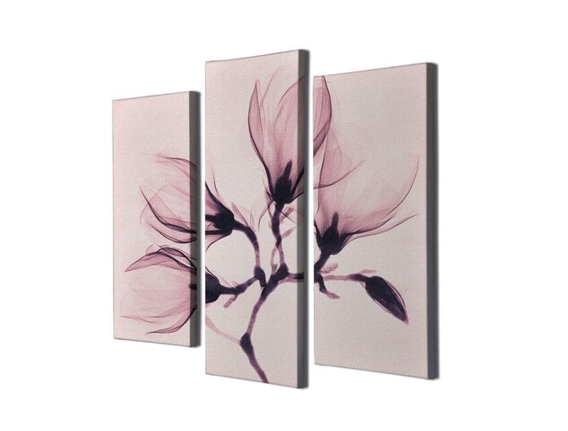 Dekorativ Canvasbillede 3-Dele 45x20 cm - Flerfarvet - Boligtilbehør - Billeder & kunst - Billeder på lærred