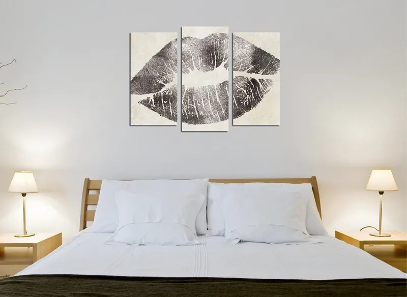 Dekorativ Canvasbillede 3-Dele 45x20 cm, Flerfarvet