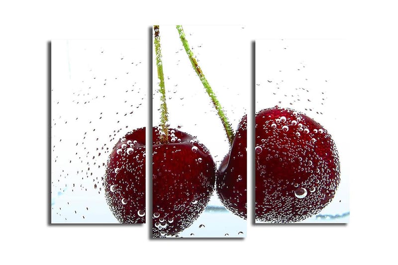 Dekorativ Canvasbillede 3-Dele 45x20 cm, Flerfarvet