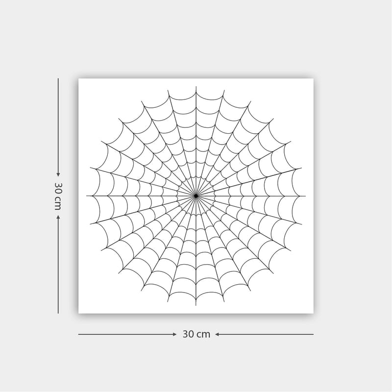 Dekorativ Canvasbillede 30x30 cm - Hvid|Sort - Boligtilbehør - Billeder & kunst - Billeder på lærred