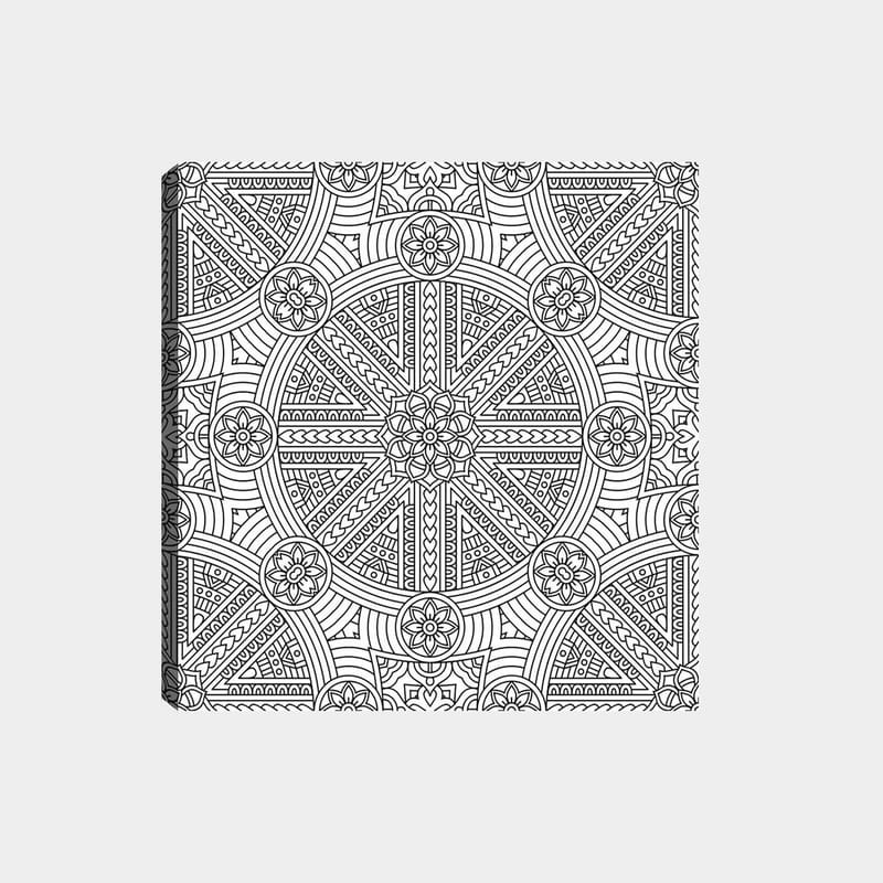 Dekorativ Canvasbillede 30x30 cm - Hvid|Sort - Boligtilbehør - Billeder & kunst - Billeder på lærred