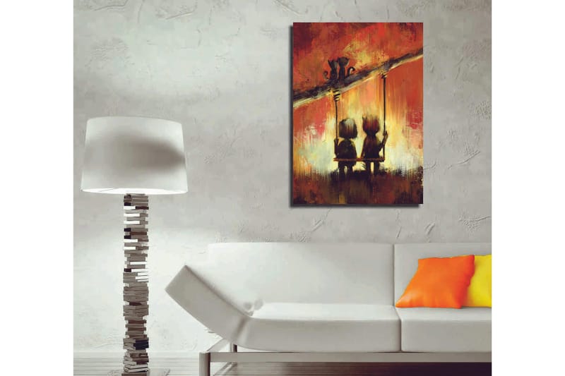 Dekorativ Canvasbillede 30x40 cm, Flerfarvet